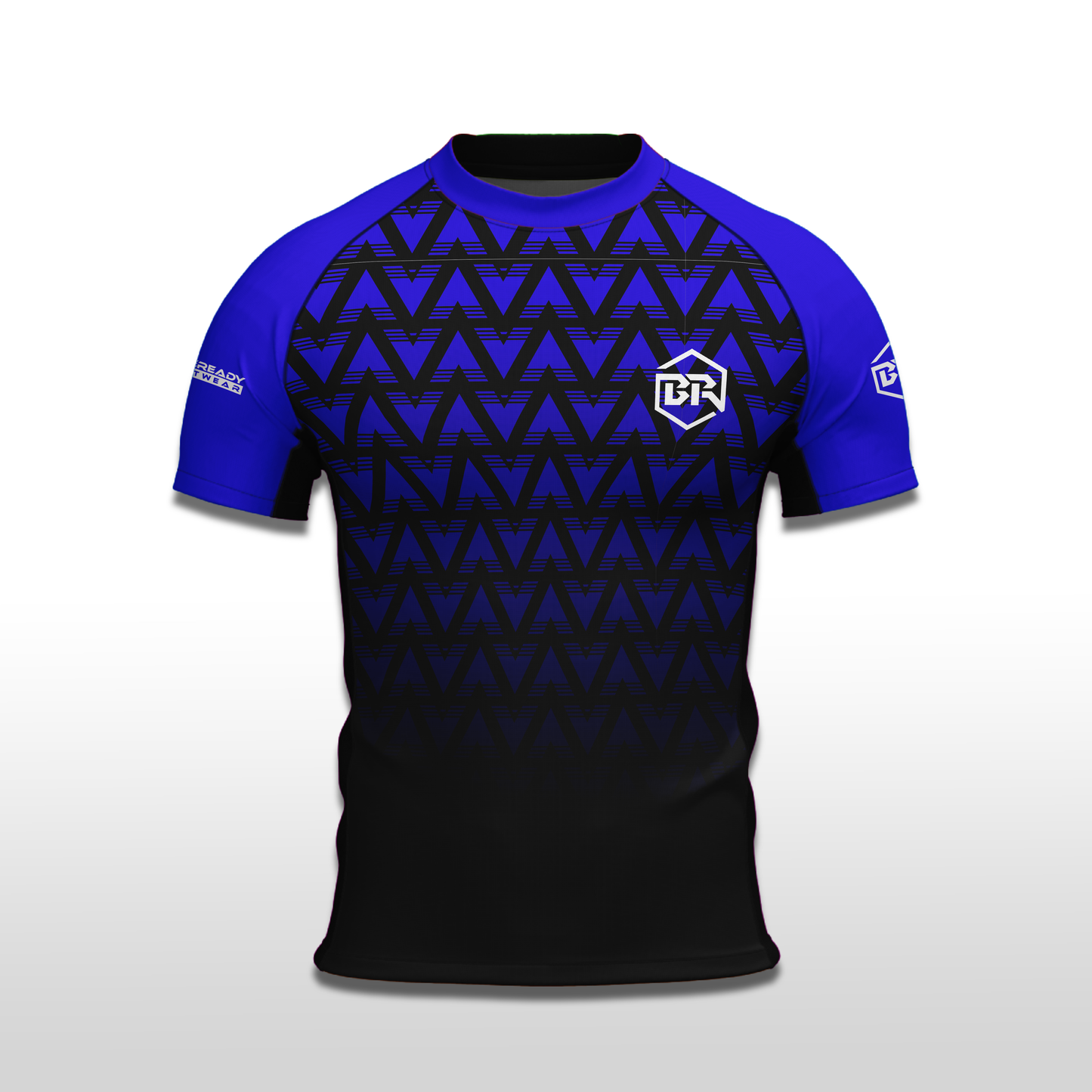 Blue Ranked BJJ Rash guard - BattleReady Fightwear