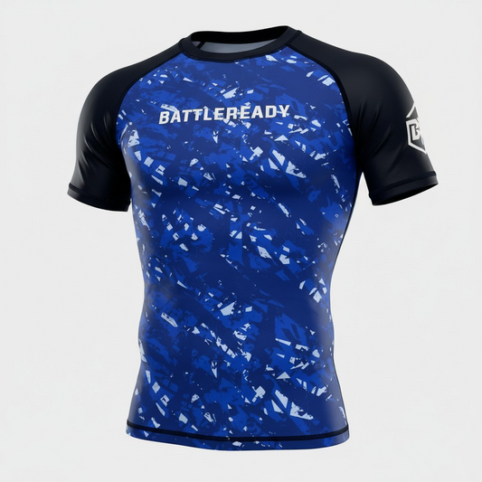 Blue Vortex Rash Guard