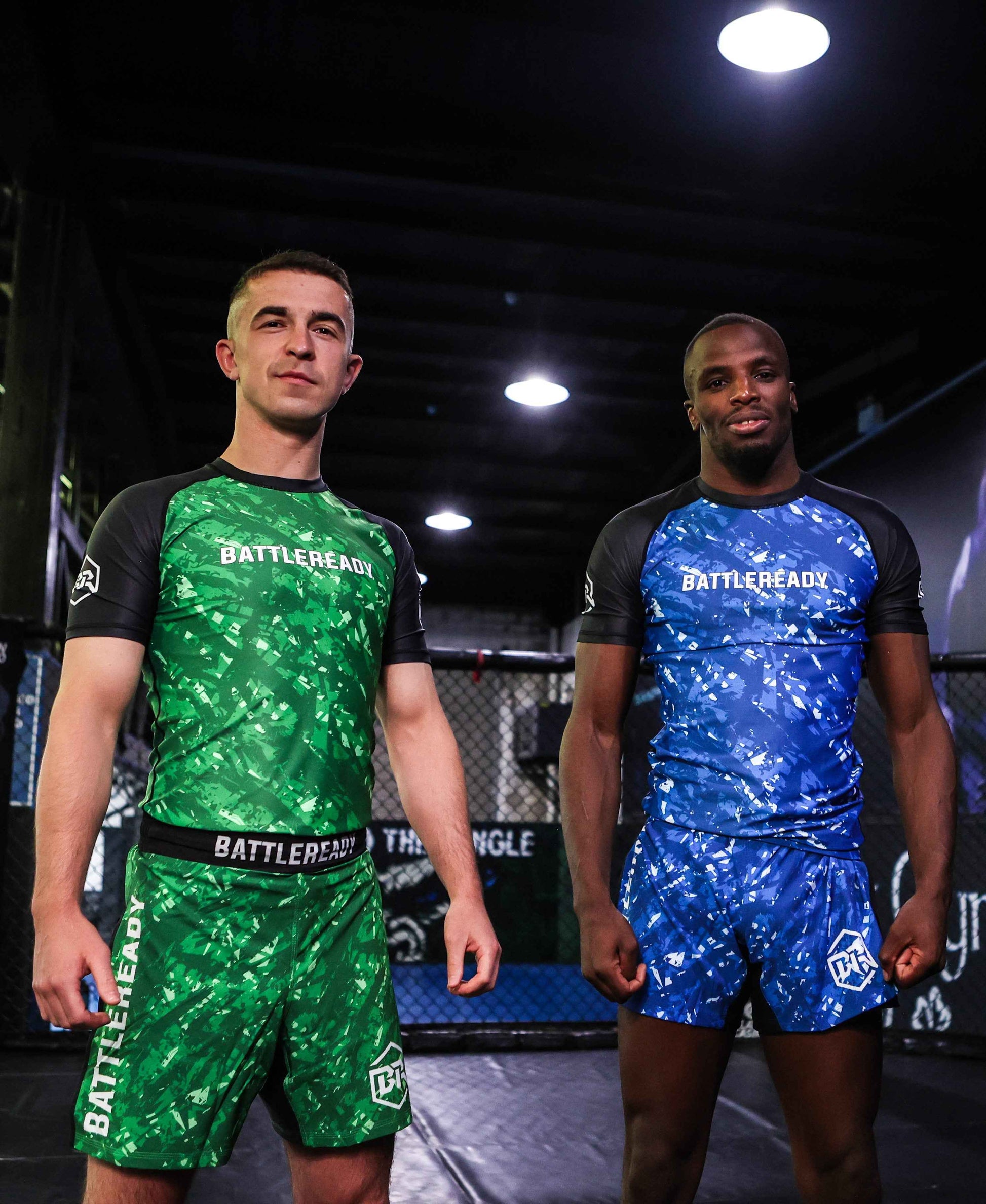 Green High Split Shorts V2