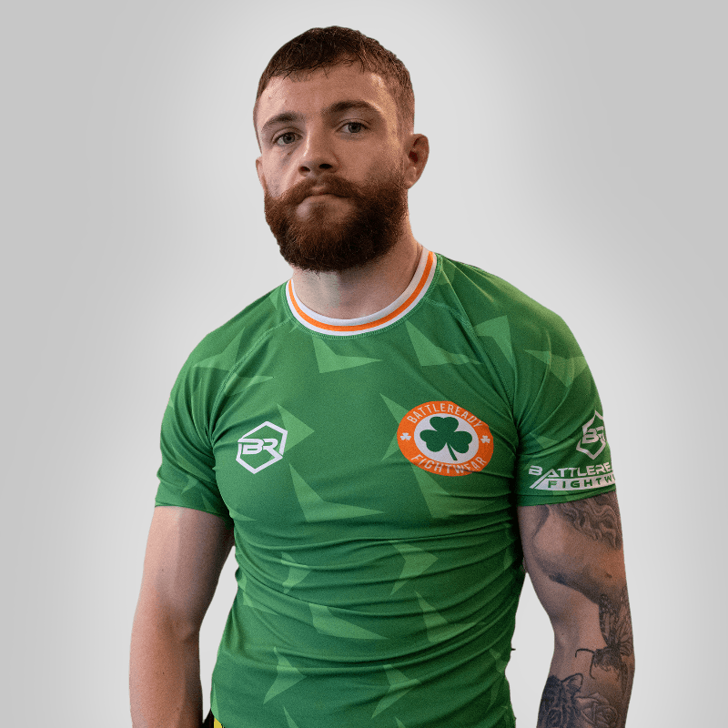 Ireland Italia 90 Short Sleeve Rash guard - BattleReady Fightwear