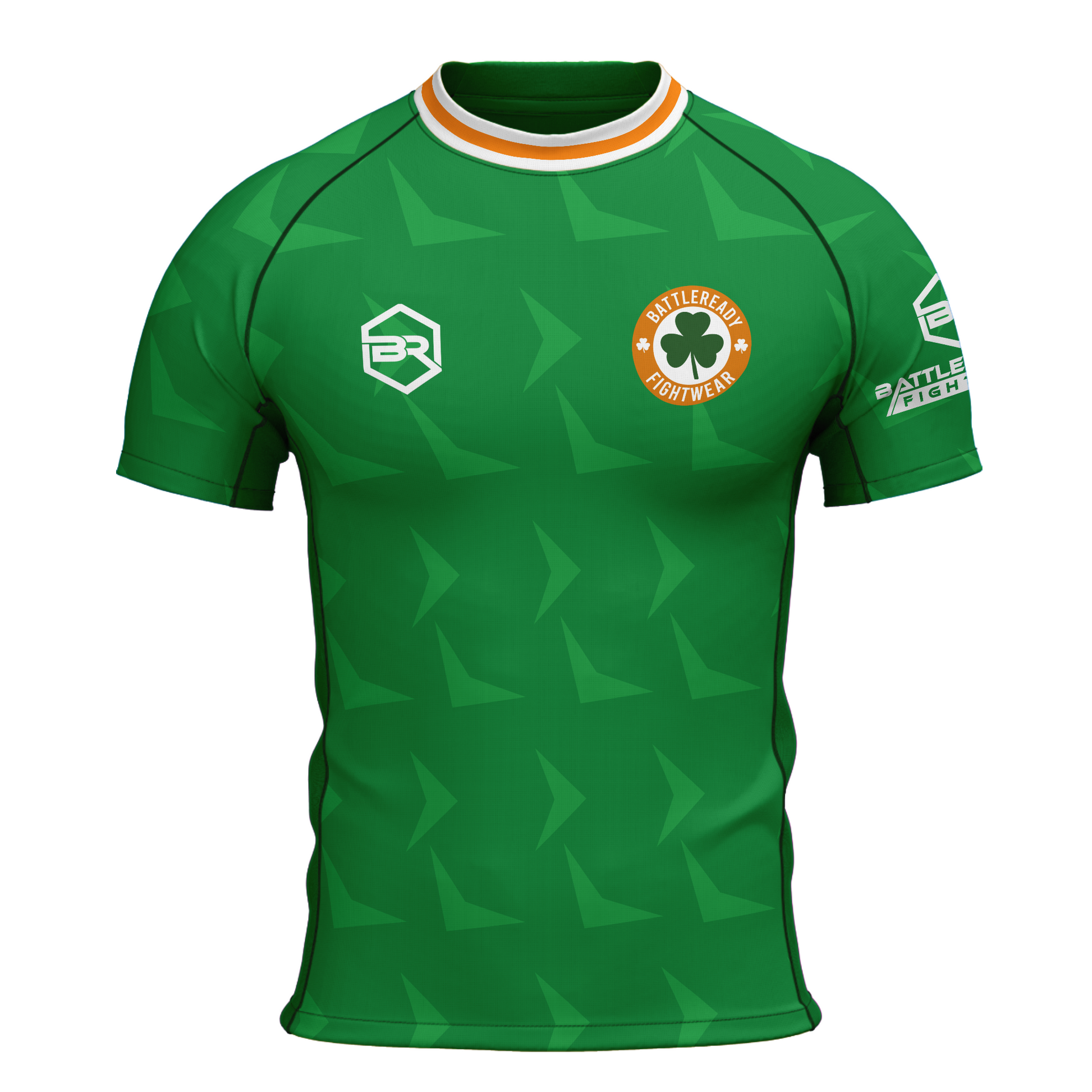 Ireland Italia 90 Short Sleeve Rash guard - BattleReady Fightwear