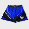 Blue High Split MMA Shorts