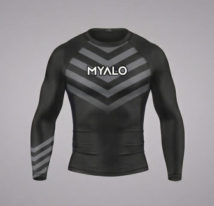Myalo Grey Ranked Rashguard