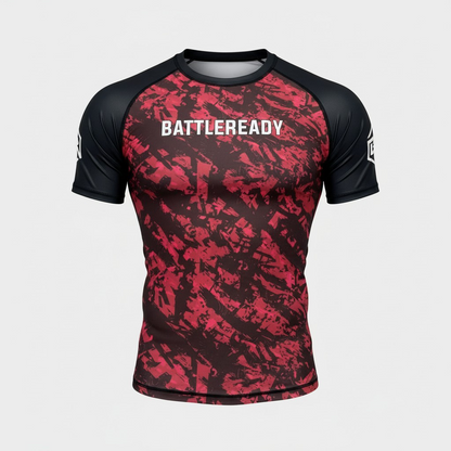 Red Vortex Rash Guard