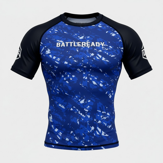 Blue Vortex Rash Guard