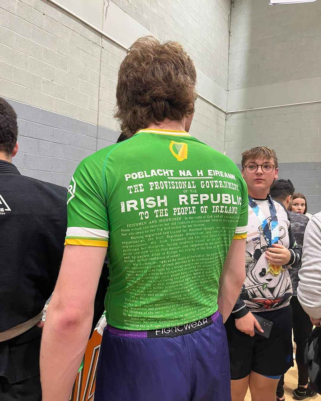 1916 Commemoration Rash guard