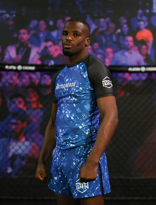 Blue Vortex Rash Guard