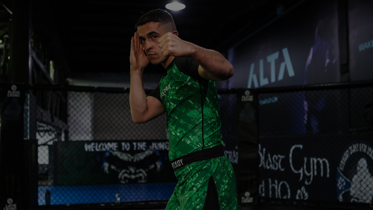 High Split MMA Shorts