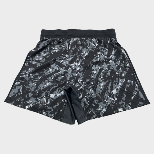 Black High Split Shorts V2 - BattleReady Fightwear