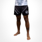 Black High Split MMA Shorts