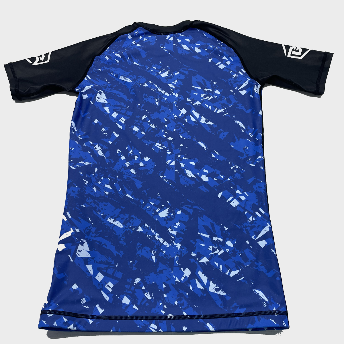 Blue Vortex Rash Guard - BattleReady Fightwear