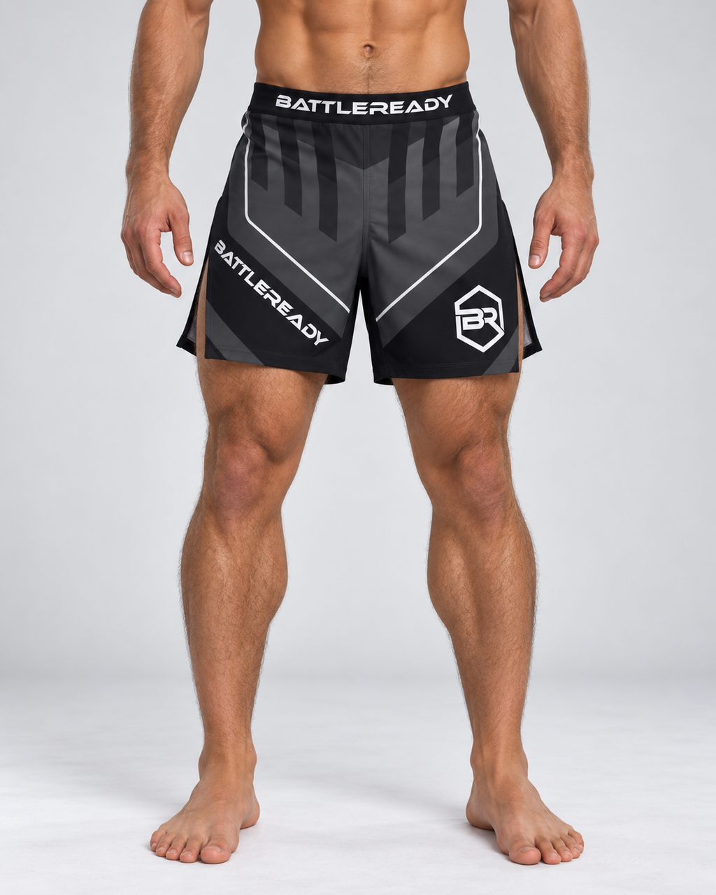 High Split MMA Shorts