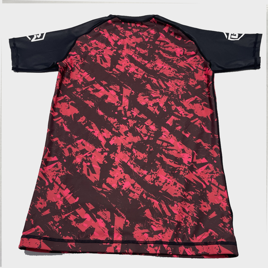 Red Vortex Rash Guard