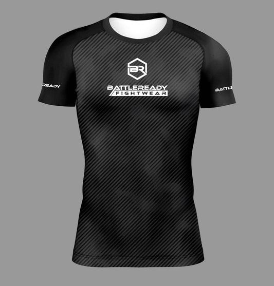 Battleready Black Short Sleeve Rash guard