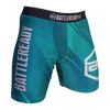 Vale Tudo MMA Compression Fight Shorts - Teal